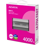 Внешний накопитель SSD 4Tb ADATA SD810 Grey (SD810-4000G-CSG)