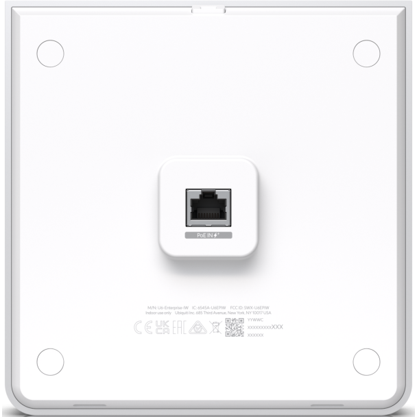 Wi-Fi точка доступа Ubiquiti U6 Enterprise In-Wall - U6-Enterprise-IW - фото 3