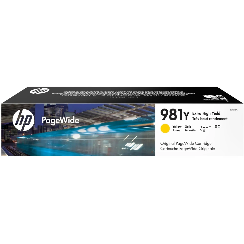 Картридж HP L0R15A (№981Y) Yellow
