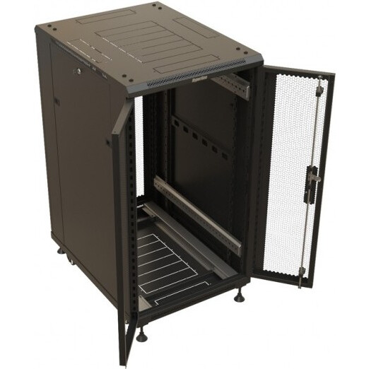 Шкаф Hyperline TTBR-4266-DD-RAL9004 - фото 4