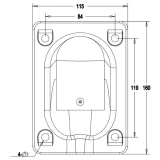 Кронштейн для камеры Dahua DH-PFB303W