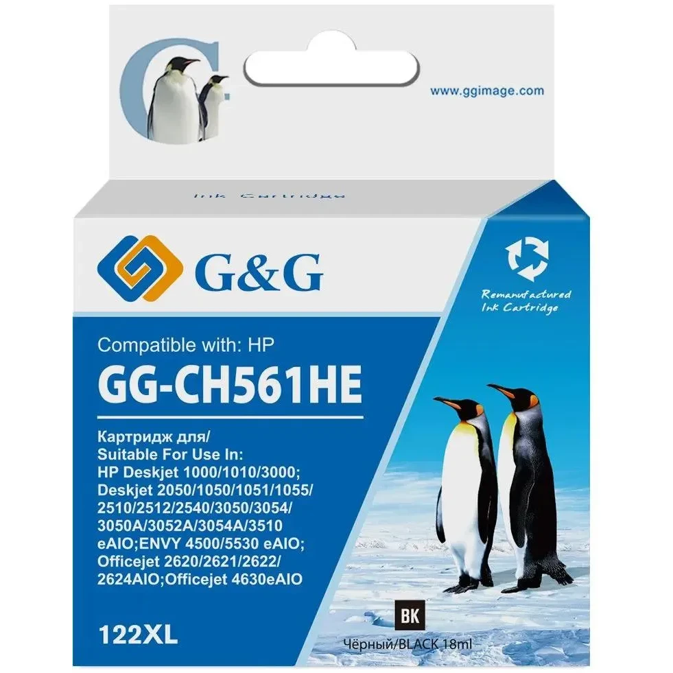 Картридж G&G GG-CH561HE Black