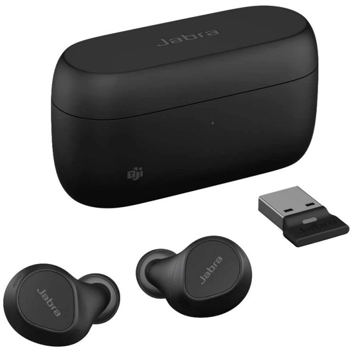 Гарнитура Jabra Evolve2 Buds USB-A MS Black