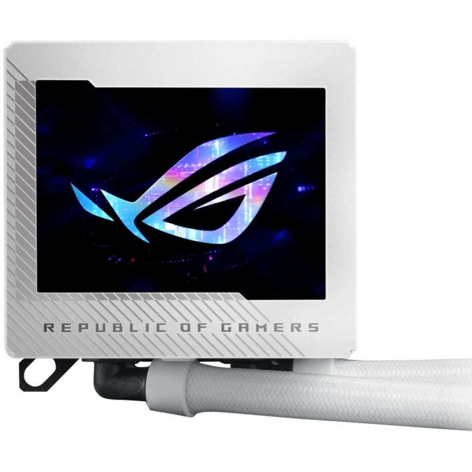 Система жидкостного охлаждения ASUS ROG RYUJIN III 240 WHT/AIO White - 90RC00K2-M0UAY0 - фото 2
