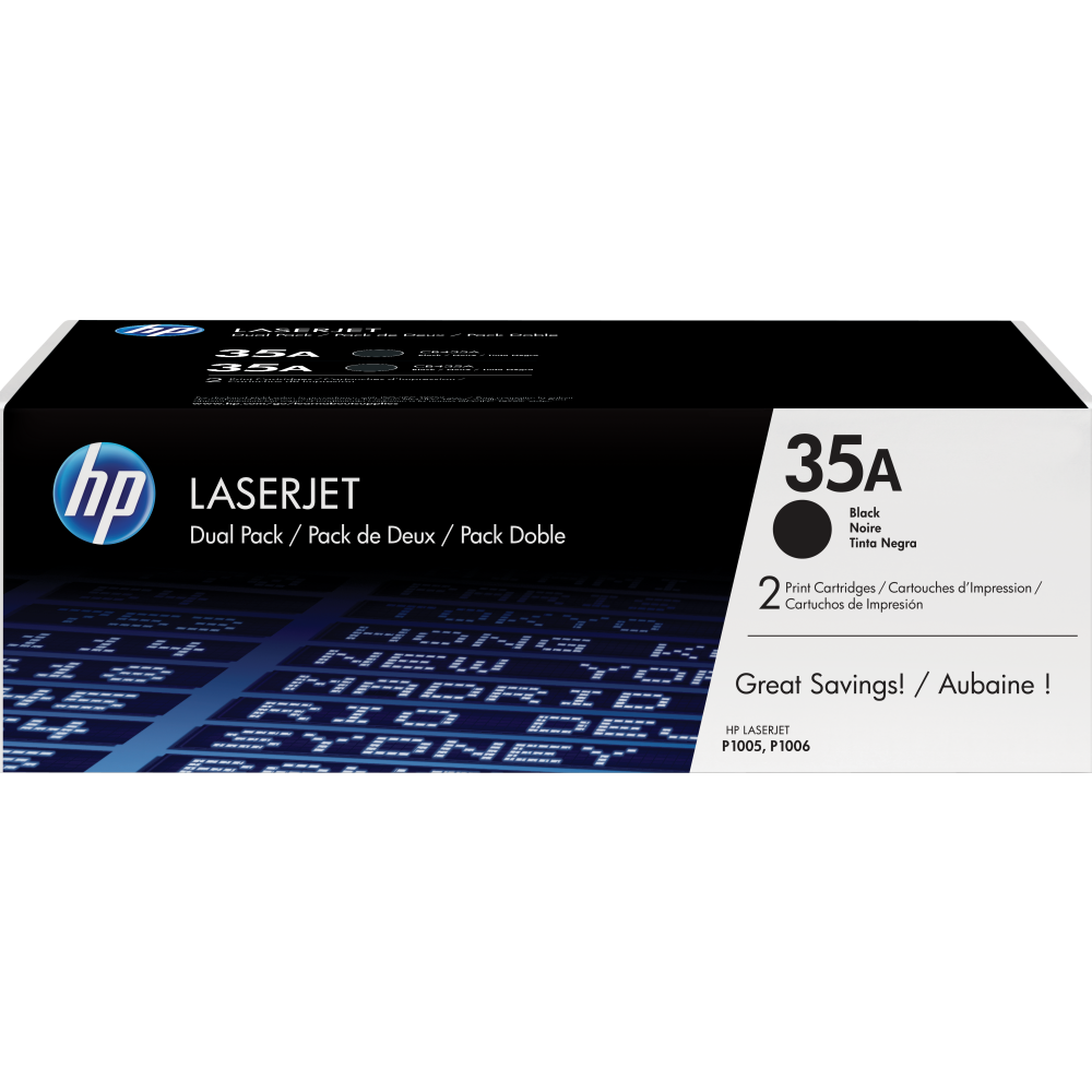 Картридж HP CB435AD/CB435AF (№35A) Black