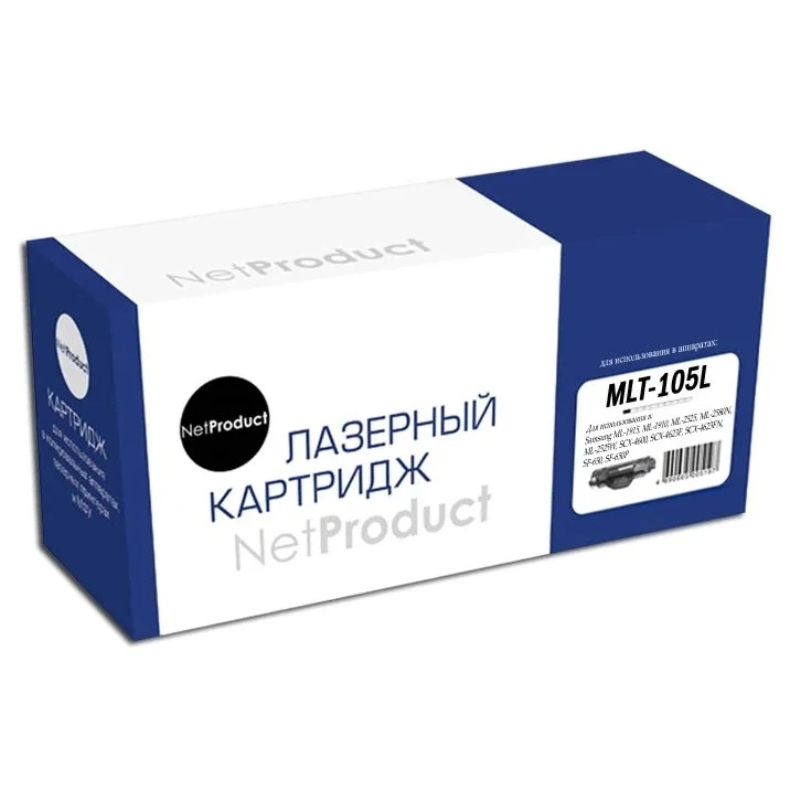 Картридж NetProduct MLT-D105L Black - N-MLT-D105L