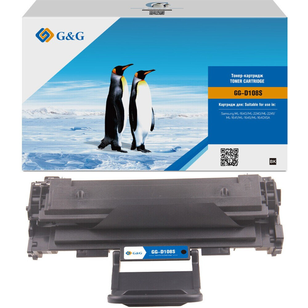 Картридж G&G GG-D108S Black