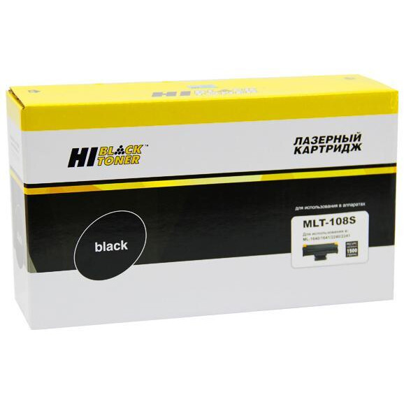 Картридж Hi-Black MLT-D108S Black - 9600105195