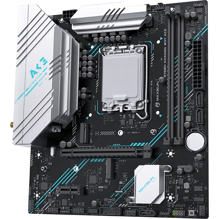 Материнская плата Maxsun B760M GAMING WIFI ACE - MS-B760M GAMING WIFI ACE - фото 2