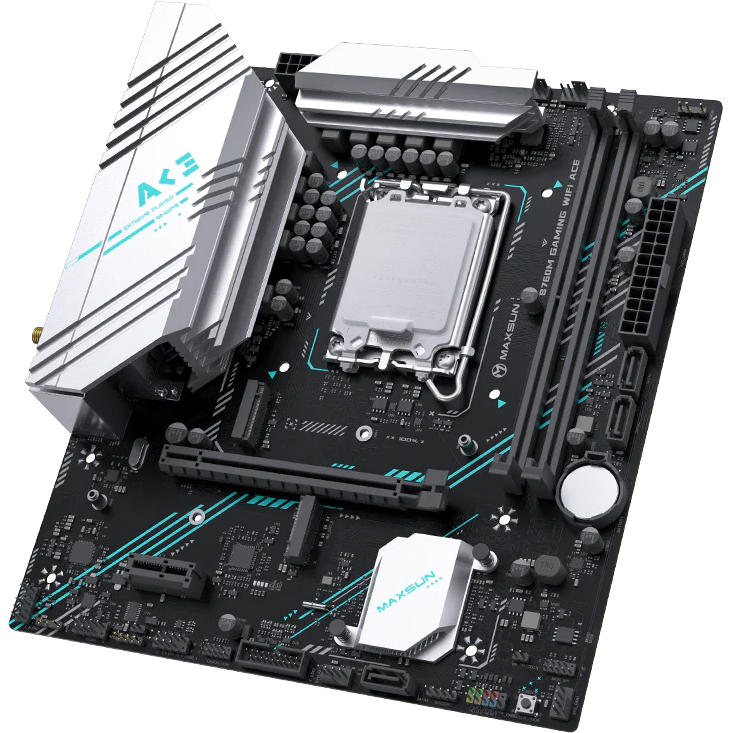 Материнская плата Maxsun B760M GAMING WIFI ACE - MS-B760M GAMING WIFI ACE - фото 4