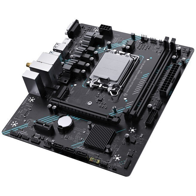 Материнская плата Maxsun H610M 666 WIFI6 D5 - MS-H610M 666 WIFI6 D5 - фото 3