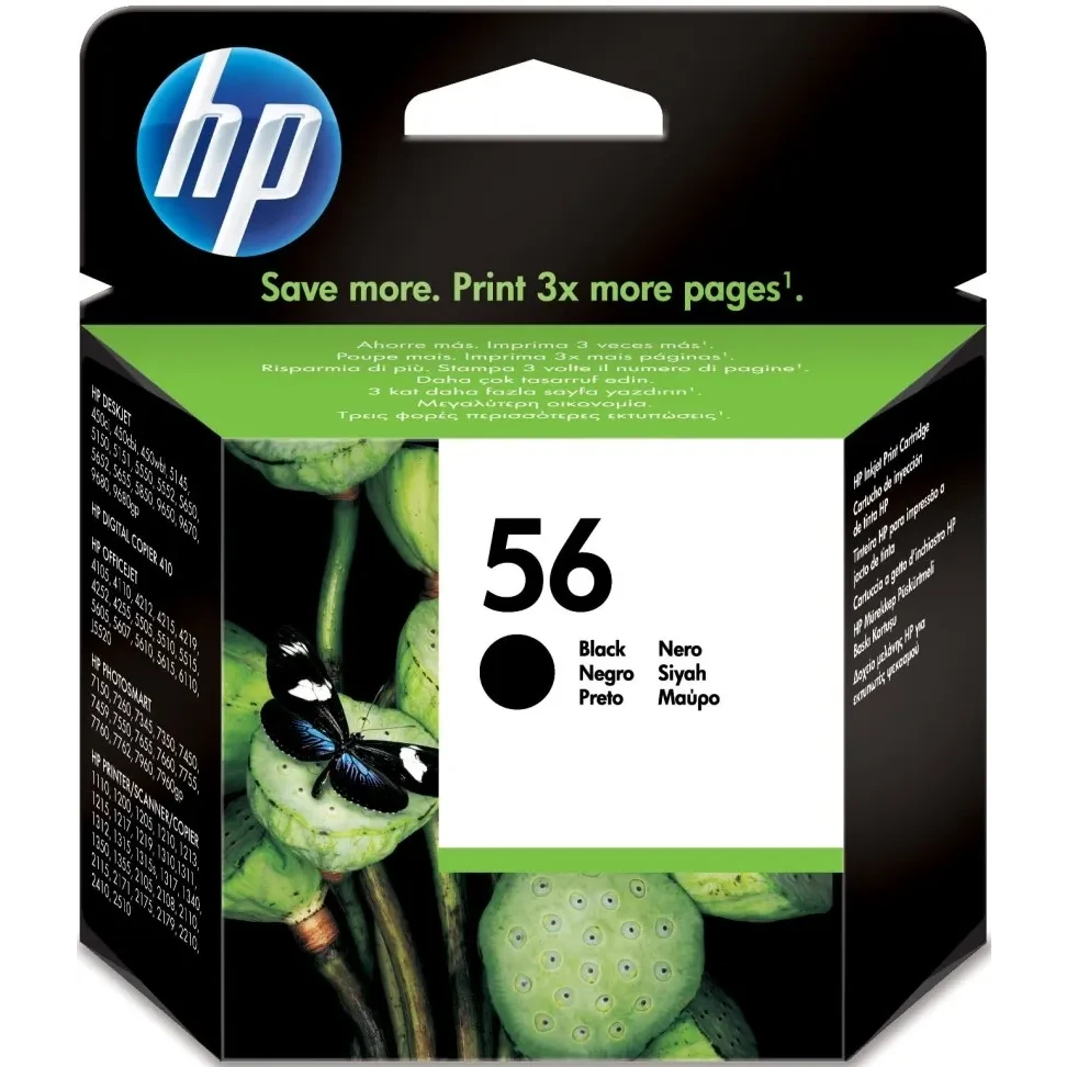 Картридж HP C6656AE/AN (№56) Black