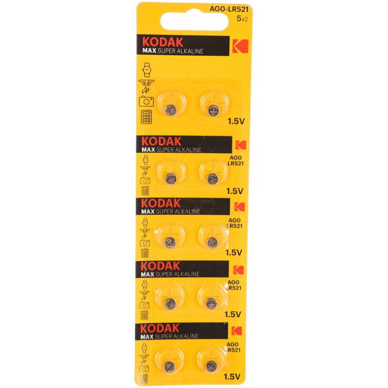 Батарейка Kodak (LR521, 10 шт.) - KAG0-10/B0044705