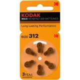 Батарейка Kodak (ZA312, 6 шт.) (KZA312-6/B0051738)