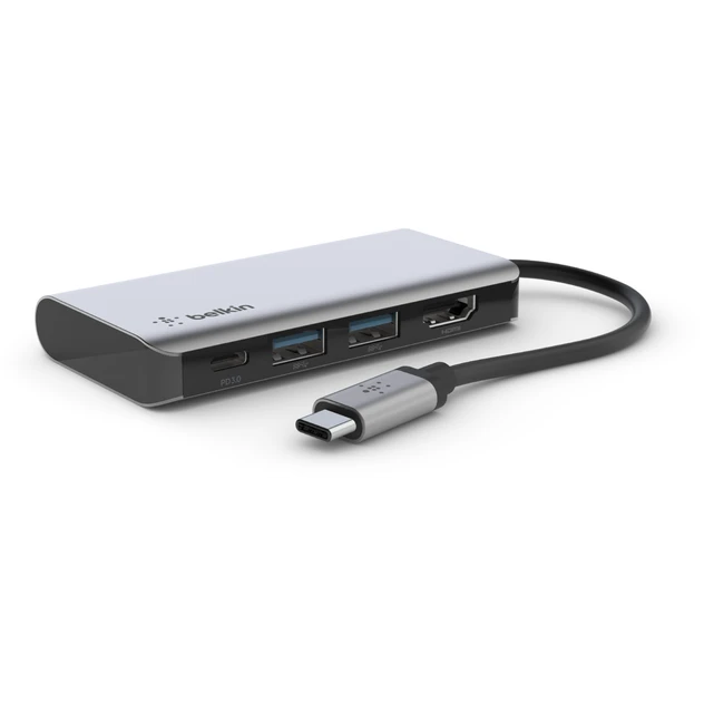 Док-станция Belkin USB-C 4-in-1 Multiport Adapter (AVC006btSGY) - фото 2