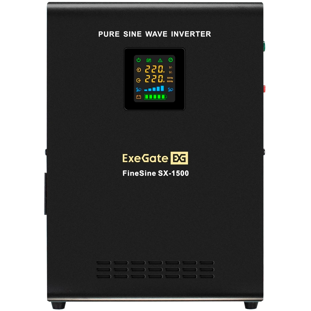 ИБП ExeGate FineSine SX-1500.LCD.AVR.2SH - EX295998RUS - фото 2