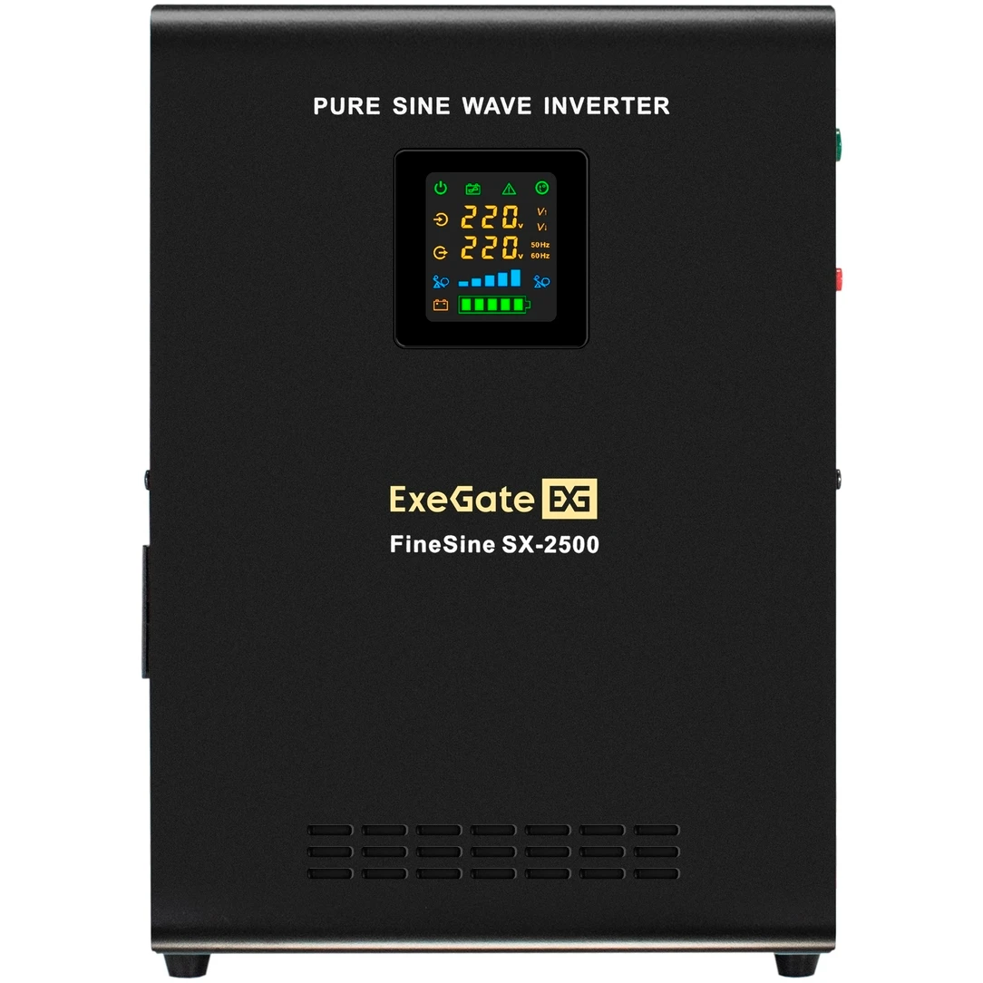 ИБП ExeGate FineSine SX-2500.LCD.AVR.2SH - EX296002RUS - фото 2