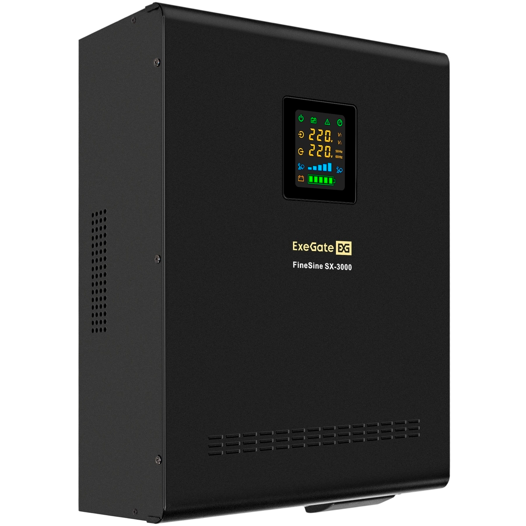 ИБП ExeGate FineSine SX-3000.LCD.AVR.2SH.T