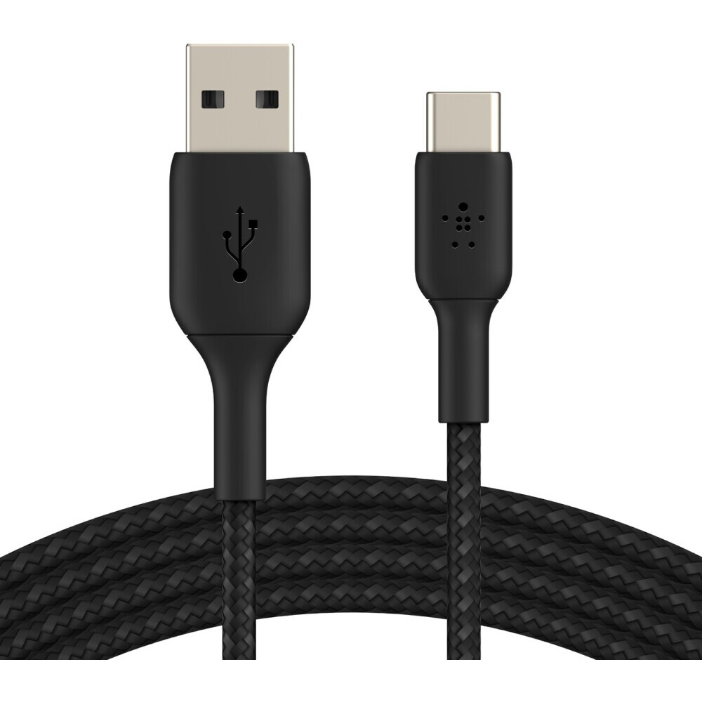 Кабель USB - USB Type-C, 2м, Belkin CAB002BT2MBK