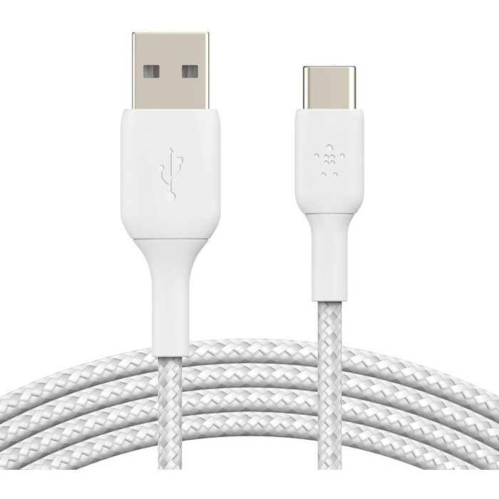 Кабель USB - USB Type-C, 2м, Belkin CAB002BT2MWH