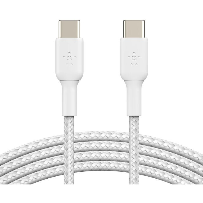 Кабель USB Type-C - USB Type-C, 1м, Belkin CAB004BT1MWH