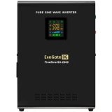 ИБП + батарея ExeGate FineSine SX-2000.LCD.AVR.2SH + 2x DT 12100 (100Ач) (EX296600RUS)