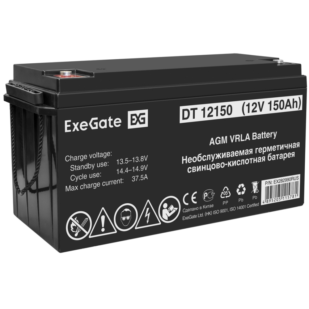 ИБП ExeGate FineSine SX-2000.LCD.AVR.2SH + 2x DT 12150 (150Ач) - EX296605RUS - фото 8