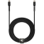 Кабель USB Type-C - Lightning, 2.5м, Lyambda LCL25-BK - фото 2