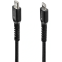 Кабель USB Type-C - Lightning, 2.5м, Lyambda LCL25-BK - фото 3