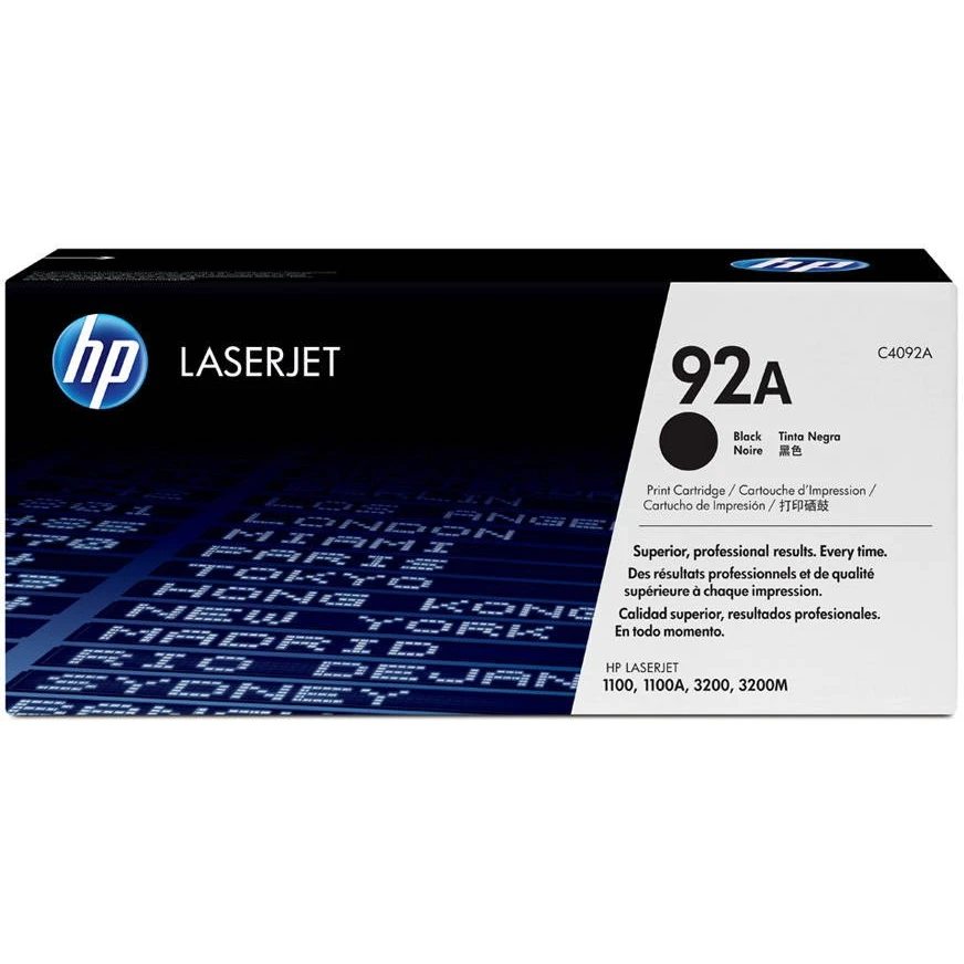 Картридж HP C4092A (№92A) Black: купить в интернет магазине Регард ...
