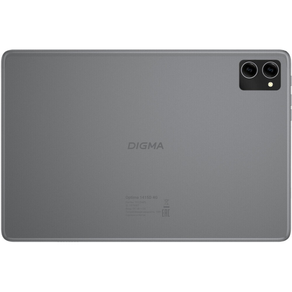 Планшет Digma Optima 1415D 4G Grey - фото 4