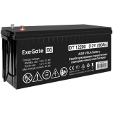 ИБП + батарея ExeGate FineSine SX-1000.LCD.AVR.2SH + DT 12200 (200Ач) (EX296561RUS)