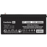 ИБП + батарея ExeGate FineSine SX-1000.LCD.AVR.2SH + DT 12200 (200Ач) (EX296561RUS)