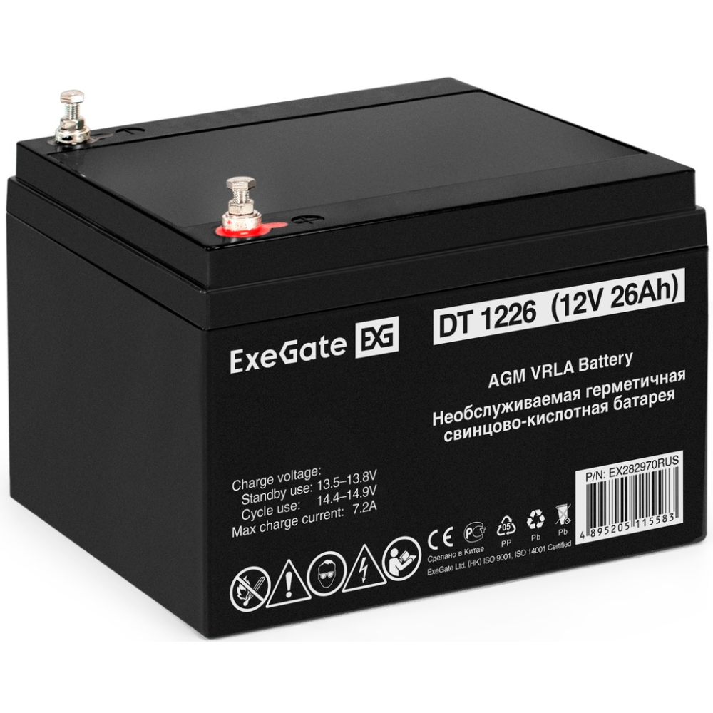 ИБП ExeGate FineSine SX-3000.LCD.AVR.2SH.T + 4xDT 1226 (26Ач) - EX296631RUS - фото 11