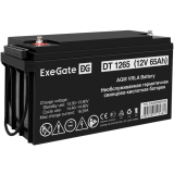 ИБП + батарея ExeGate FineSine SX-500.LCD.AVR.2SH + DT 1265 (65Ач) (EX296502RUS)