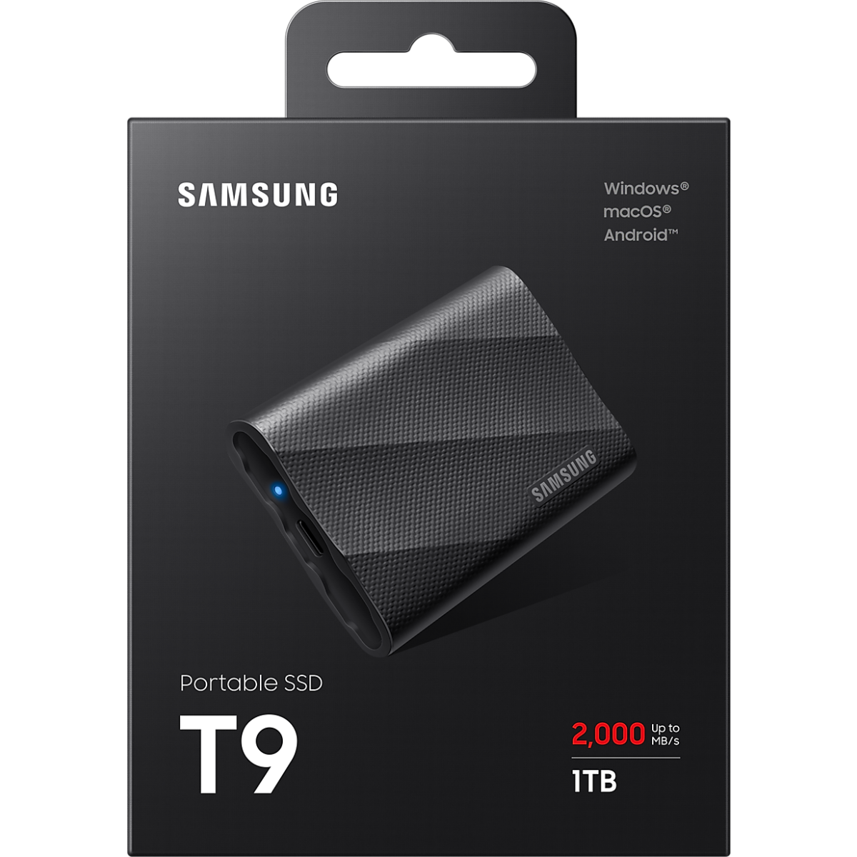 Внешний накопитель SSD 1Tb Samsung T9 (MU-PG1T0B) - фото 7