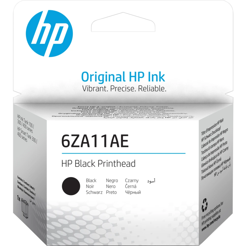 Печатающая головка HP 6ZA11AE Black