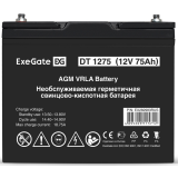 ИБП + батарея ExeGate FineSine SX-1500.LCD.AVR.2SH + 2x DT 1275 (75Ач) (EX296573RUS)