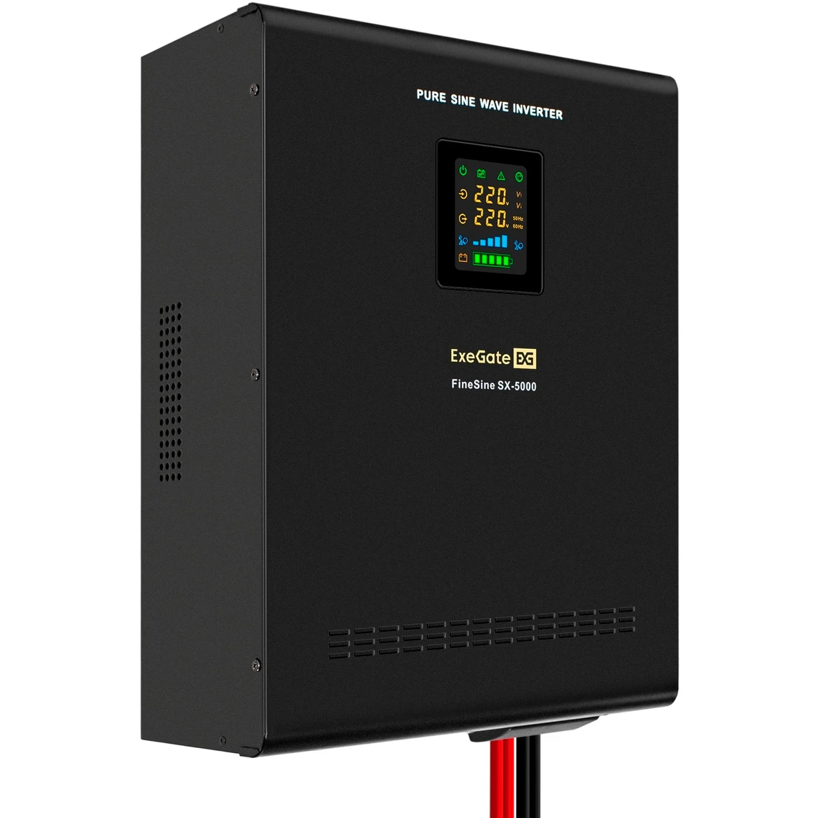 ИБП + батарея ExeGate FineSine SX-5000.LCD.AVR.2SH.T + 4x HRL 12-26 (26Ач) - EX296655RUS