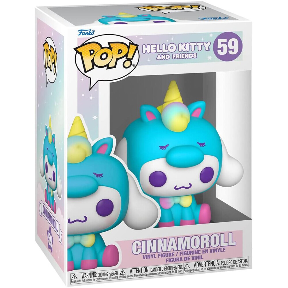 Фигурка Funko POP! Hello Kitty And Friends Cinnamoroll Unicorn Party - 65748 - фото 2