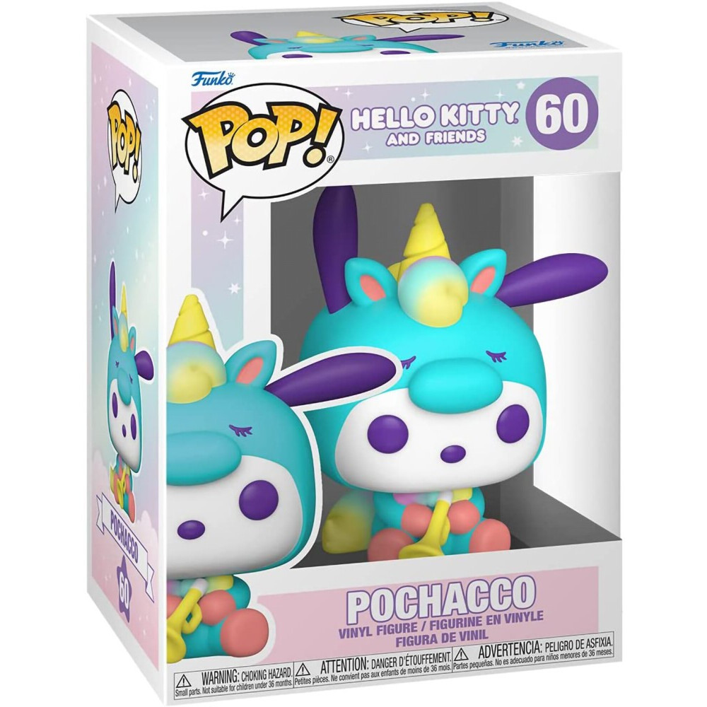 Фигурка Funko POP! Hello Kitty And Friends Pochacco Unicorn Party - 65752 - фото 2