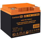 ИБП + батарея ExeGate FineSine SX-800.LCD.AVR.2SH + HRL 12-45 (45Ач) (EX296522RUS)