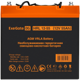 ИБП + батарея ExeGate FineSine SX-800.LCD.AVR.2SH + HRL 12-55 (55Ач) (EX296524RUS)