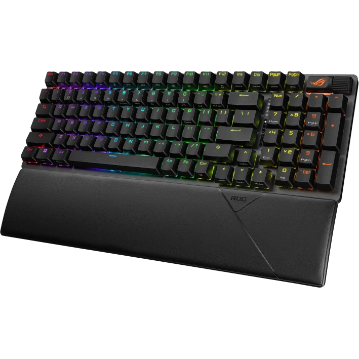 Клавиатура ASUS X901 Strix Scope II 96 NXSW (PBT) Black - 90MP037A-BKRA01 - фото 2