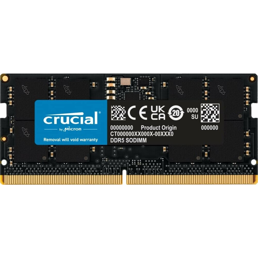 Оперативная память 16GB DDR5 4800MHz Crucial Basics SO-DIMM (CB16GS4800)