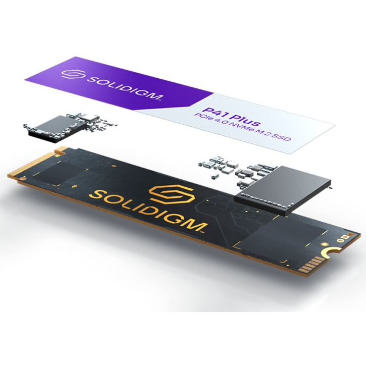Накопитель SSD 1TB Solidigm P41 Plus (SSDPFKNU010TZX1) - фото 3