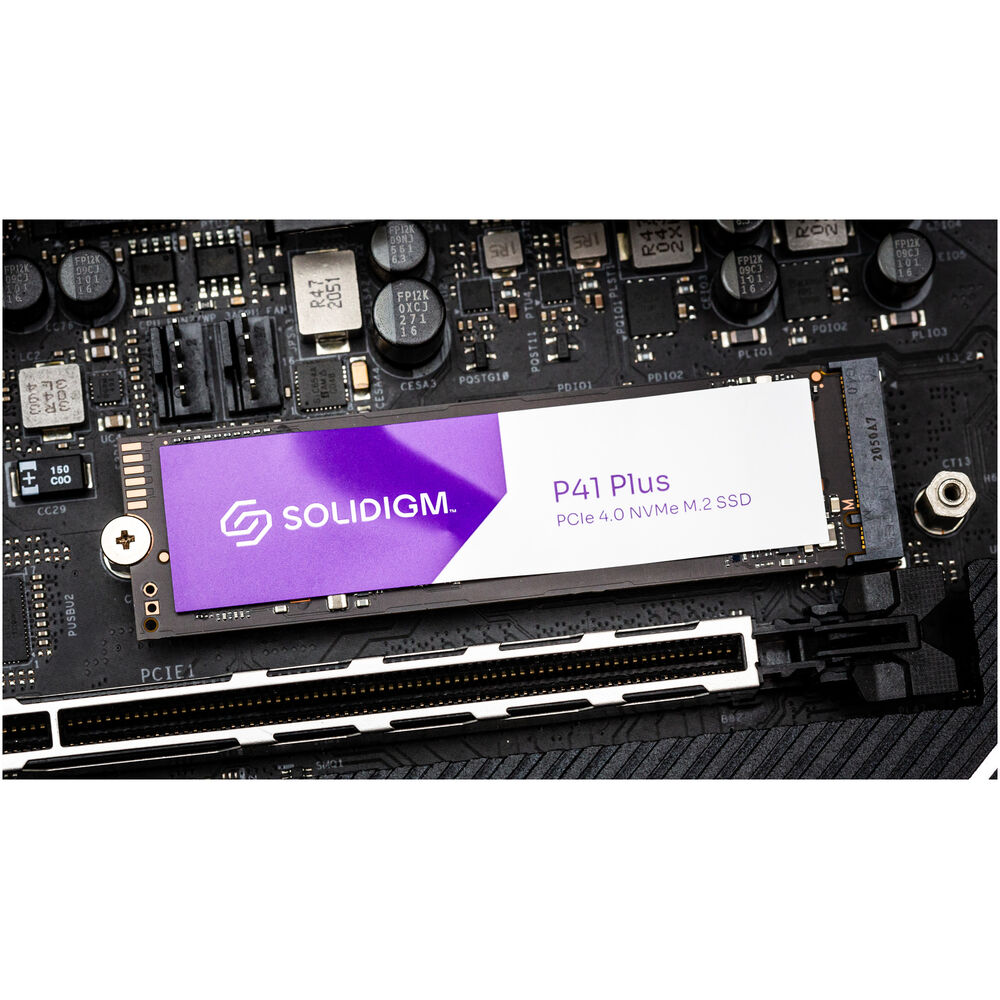 Накопитель SSD 1TB Solidigm P41 Plus (SSDPFKNU010TZX1) - фото 6