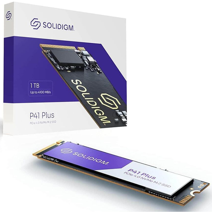 Накопитель SSD 1TB Solidigm P41 Plus (SSDPFKNU010TZX1) - фото 7