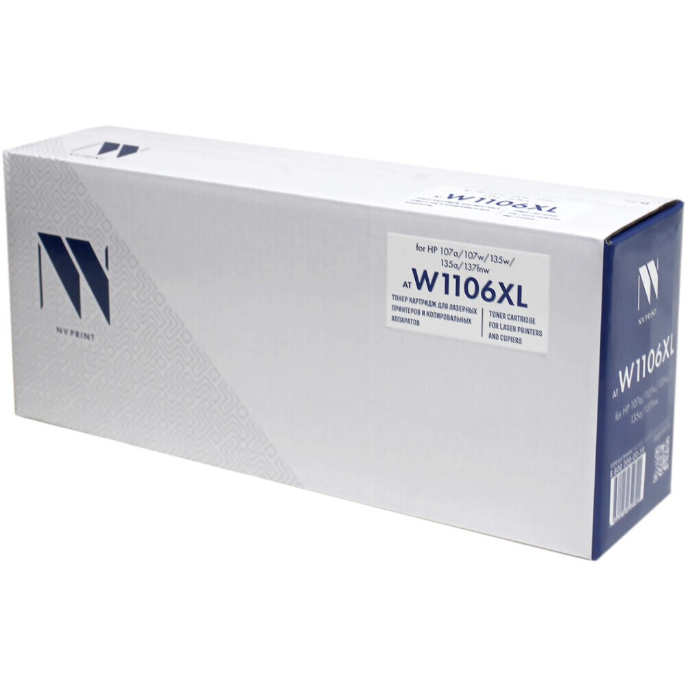 Картридж NV Print W1106XL Black