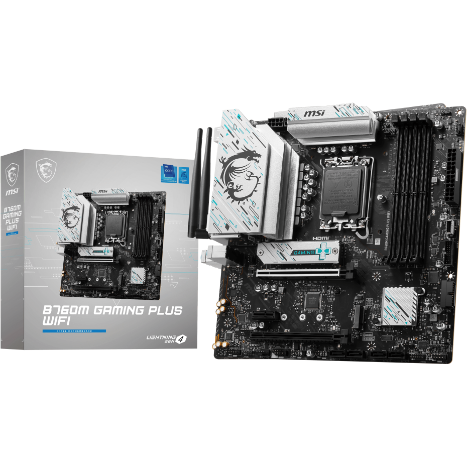 Материнская плата MSI B760M GAMING PLUS WIFI - фото 5